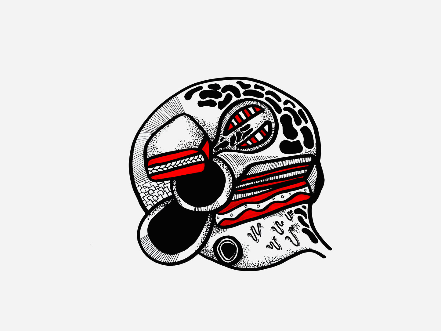 Cabeza aplastada