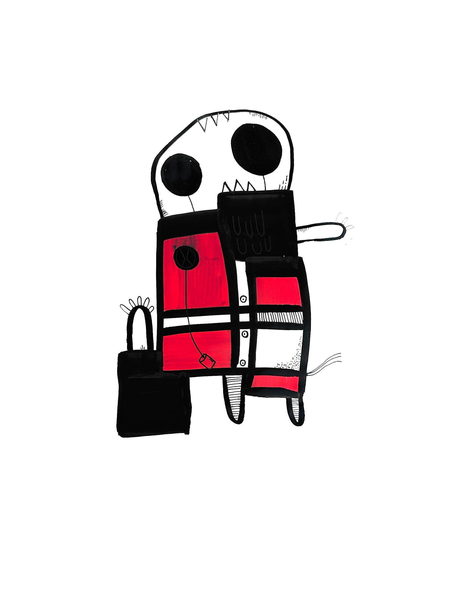 Negro y Rojo