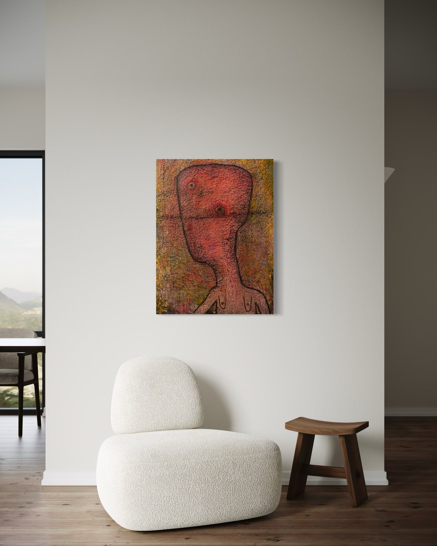 Mujer Rosa