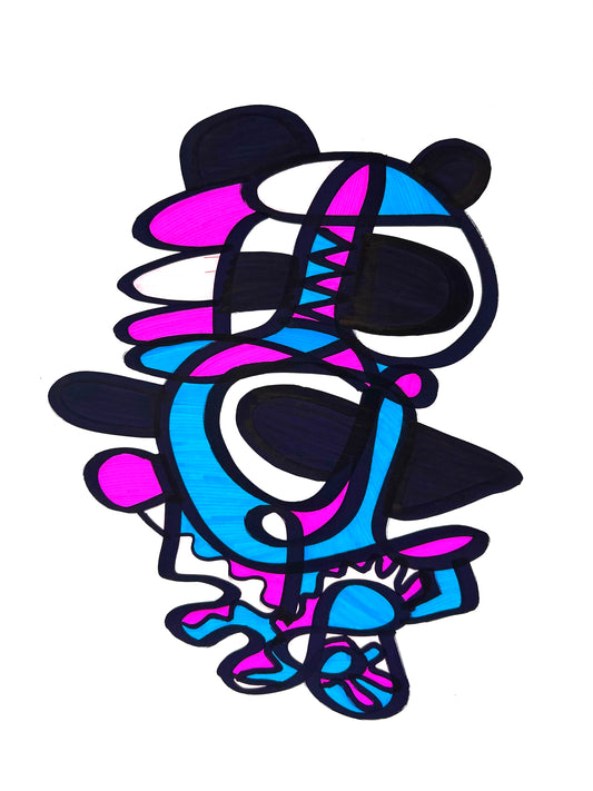 Pingüina con falda