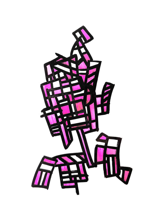 Bufón rosa
